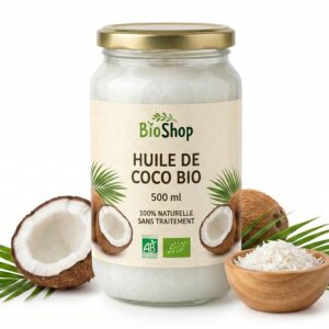 huile de coco 500 ml