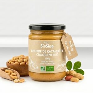 beurre de cacahuète croquant 250g